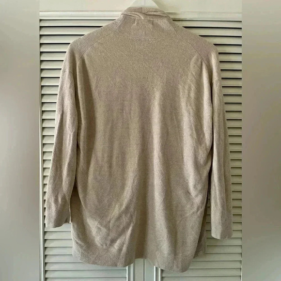 Barefoot Dreams Women’s CozyChic Ultra Lite Hi/Lo Cardi Stone SZ S/M - Picture 3 of 8